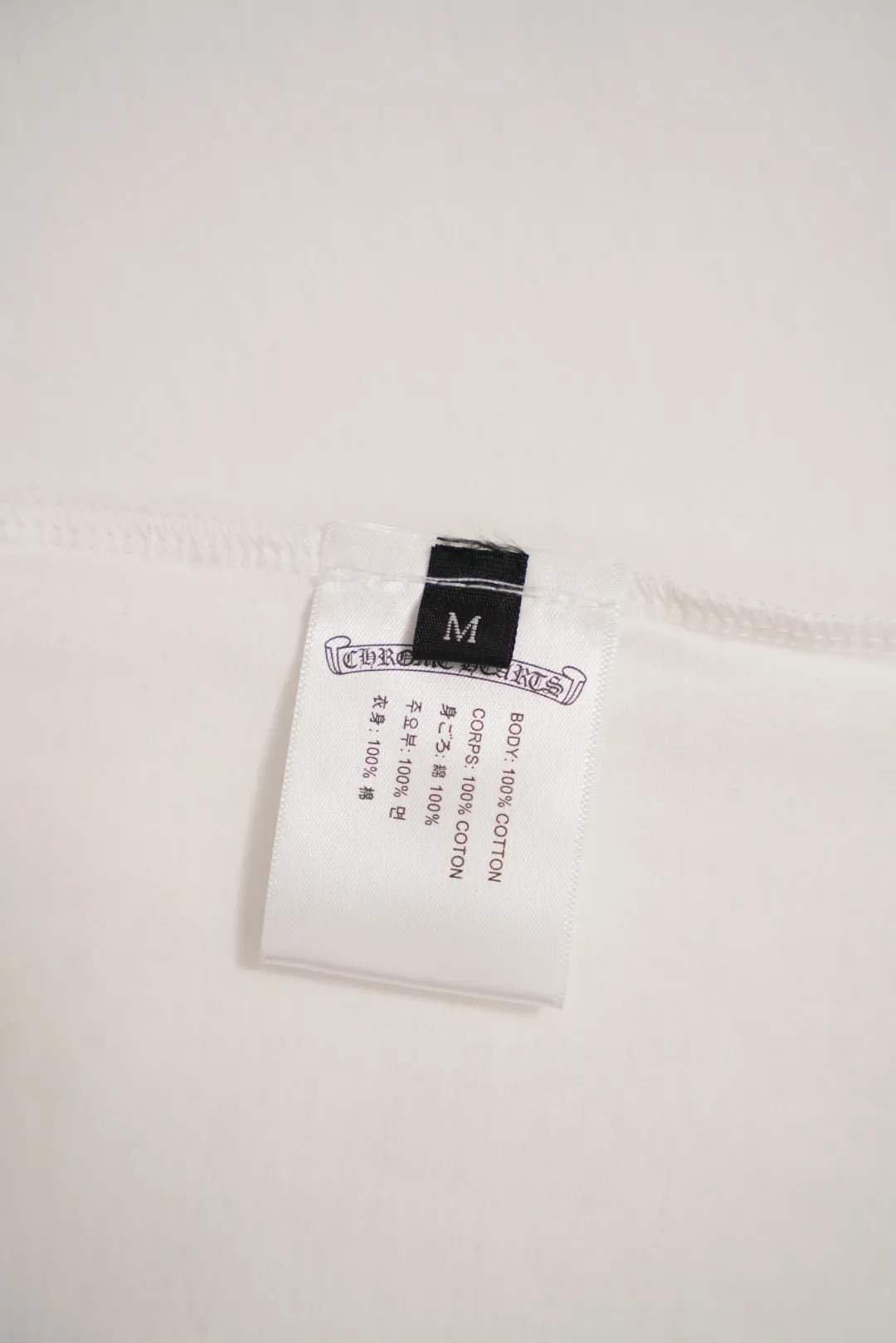 DT 50 60 Chrome Hearts T ， ， Black White S-XL